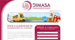 Desktop Screenshot of dimasajuguetes.com